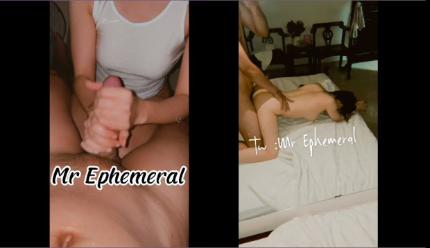 Em rau dam chu dong quay tay den khi anh xuat tinh - Mr Ephemeral